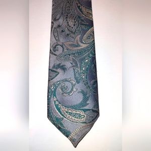 Paisley Tie Gray